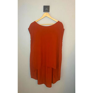 Bel Kazan Sienna Rust Tunic Top